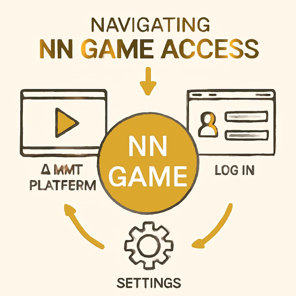 Diagram illustrating the access process for NN Game.